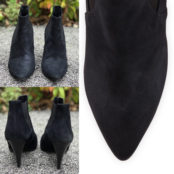 Pour la Victoire Allena Pointed Suede Ankle Boot - Picture 8 of 8